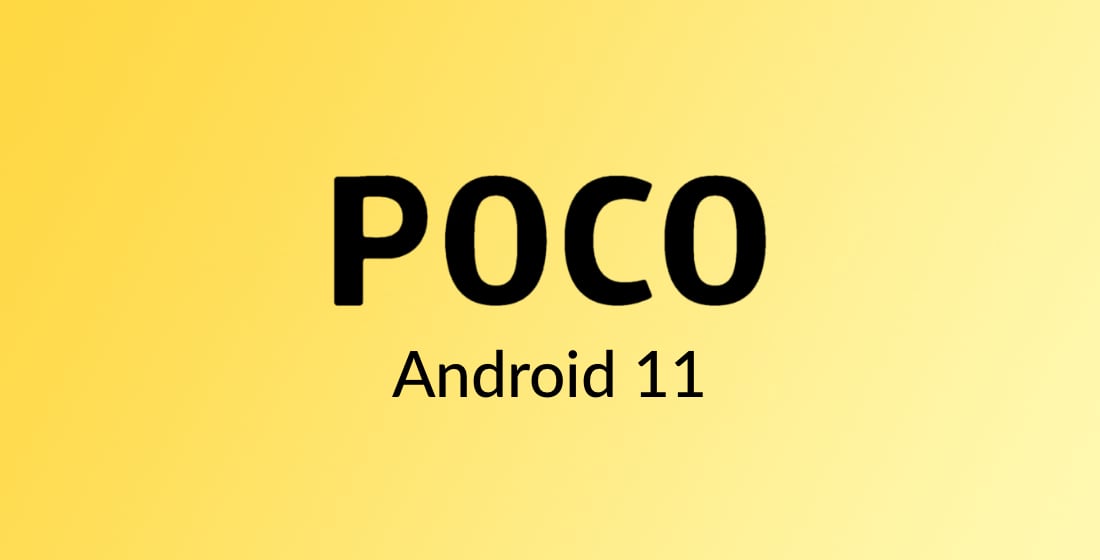 POCO Android 11