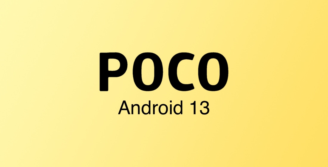 POCO Android 13