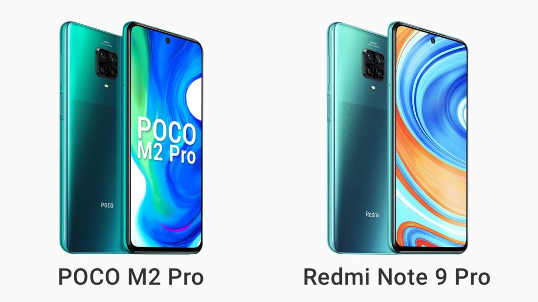POCO M2 pro vs Redmi Note 9 Pro