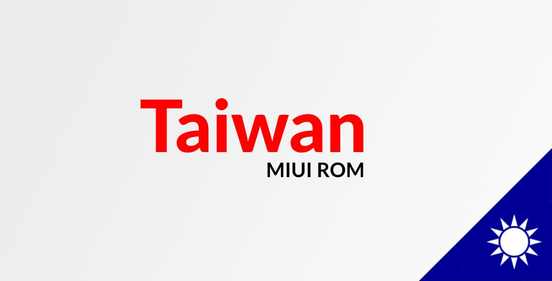 Taiwan MIUI ROM