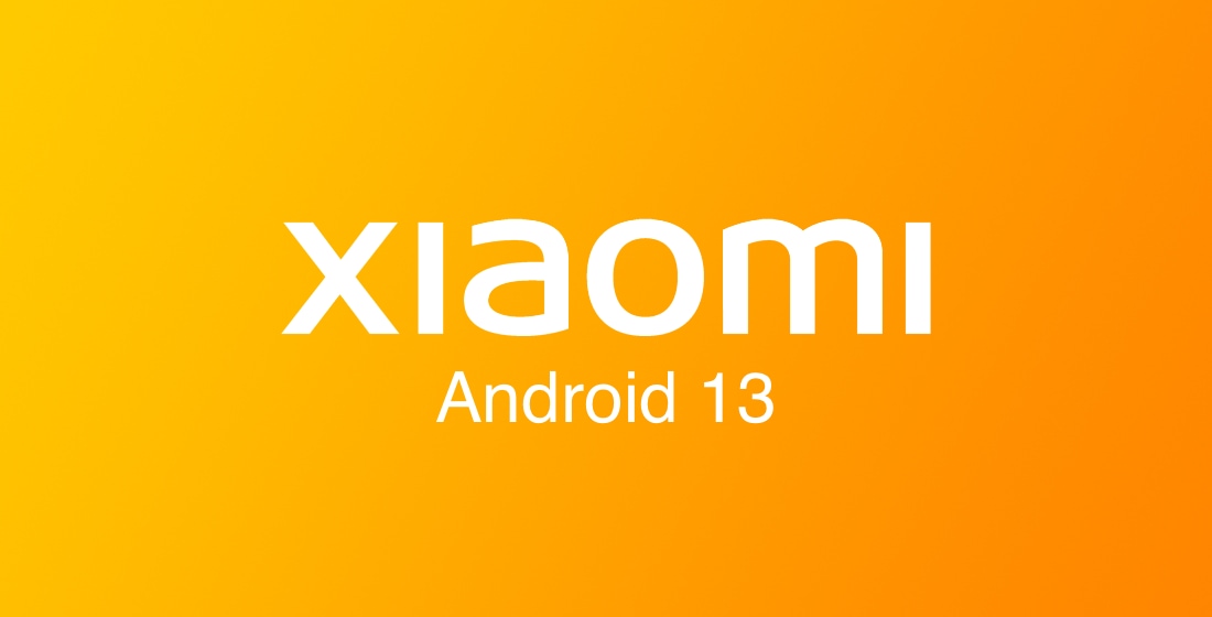 Xaomi Android 13 updates